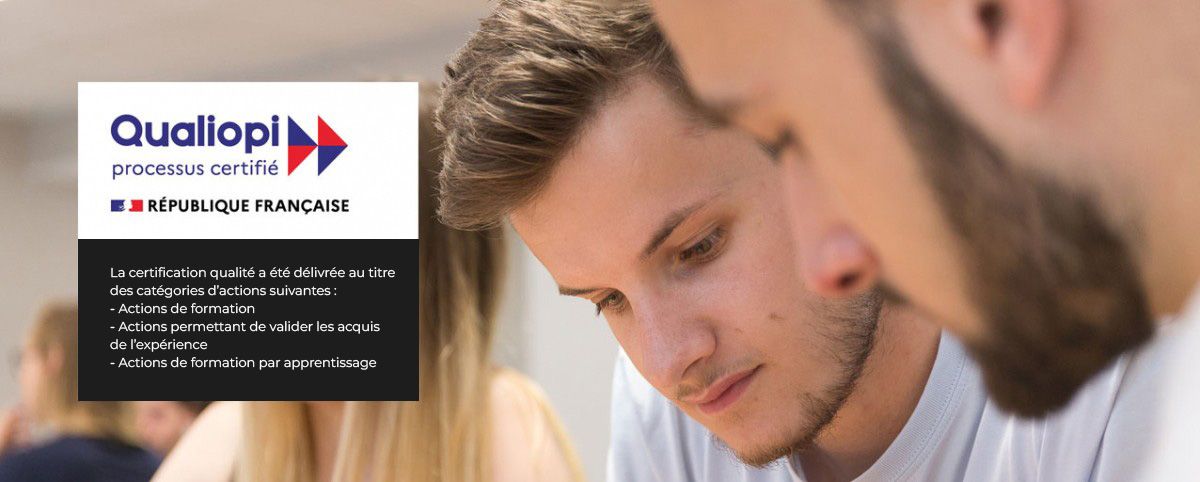 Bannière Certification Qualiopi